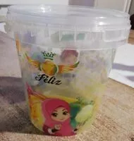 Mängden socker i Feliz cotton candy