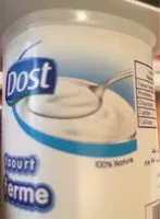 Mängden socker i Yaourt nature sans sucre