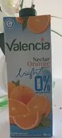 Mängden socker i Nectar orange 0%