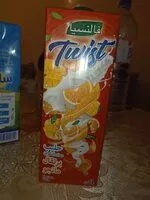 Mängden socker i Twist orange mango 1l