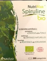 Mängden socker i Spiruline Nutrimax 1 Boite