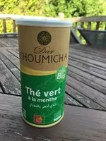 Mängden socker i Thé vert à la menthe bio