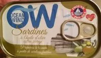 Mängden socker i Sardines à l'huile d'olive extra vierge