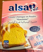 Mängden socker i levure chimique