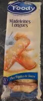 Mängden socker i Madeleines longues