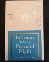 Mängden socker i 15 Infusion Peaceful Night