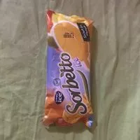 Mängden socker i Sorbetto