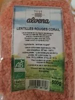 Mängden socker i Lentilles rouges corail