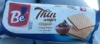 Mängden socker i Thin wafer original