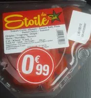 Mängden socker i Tomates cerises