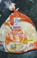 Mängden socker i Pain chawarma complet