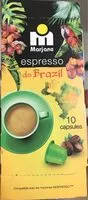 Mängden socker i Espresso do brazil