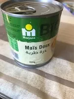 Mängden socker i Maïs doux