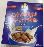 Mängden socker i céréales fourrés