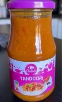 Mängden socker i Sauce tandoori