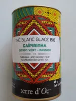 Mängden socker i thé blanc glacé bio