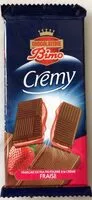 Mängden socker i Cremy fraise
