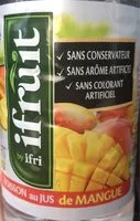 Mängden socker i Ifruit jus de mangue