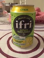 Mängden socker i Ifri arômes naturels