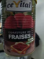 Mängden socker i confiture de fraises