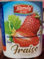 Mängden socker i yaourt Ramdy fraise
