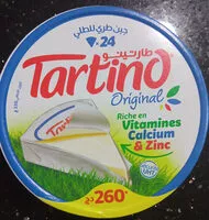 Mängden socker i tartino fromage