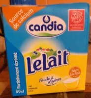 Mängden socker i Le lait