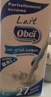 Mängden socker i Lait اوبي