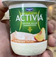 Mängden socker i ACTIVIA - Crémeux Pêche