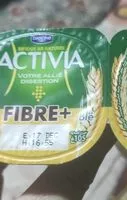Mängden socker i Activia fibre+