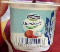 Mängden socker i Yaourt mamzoudj noix de coco