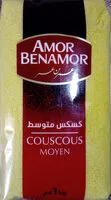 Mängden socker i Couscous moyen