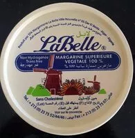 Mängden socker i La Belle Margarine superieure vegetale 100%