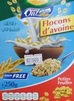 Mängden socker i Flocons d'avoine