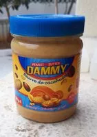 Mängden socker i Dammy beurre de cacahuète