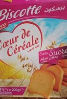 Mängden socker i biscotte