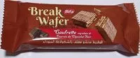Mängden socker i Break Wafer Chocolate Noir