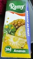 Mängden socker i Boissons au fruit