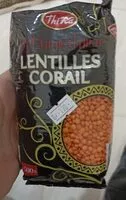 Mängden socker i Lentilles corail
