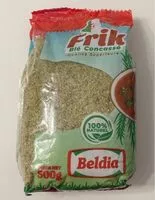 Mängden socker i Frik Blé Concassé Algérie