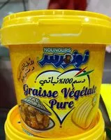 Mängden socker i Graisse vegetale