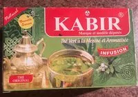 Mängden socker i Thé vert à la menthe