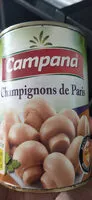 Mängden socker i champignons de Paris entier