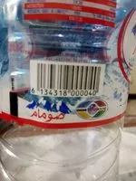 Mängden socker i Eau de source