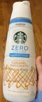 Mängden socker i Starbucks zero creamer carmel macchiato
