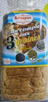 Mängden socker i pain complet aux 3 graines