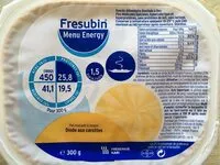 Mängden socker i Menu energy