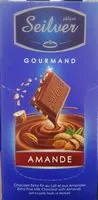 Mängden socker i Chocolat au lait Gourmand amande