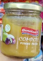 Mängden socker i Compote bambino's