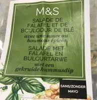 Mängden socker i Salade de Falafel et de Boulgour de Blé